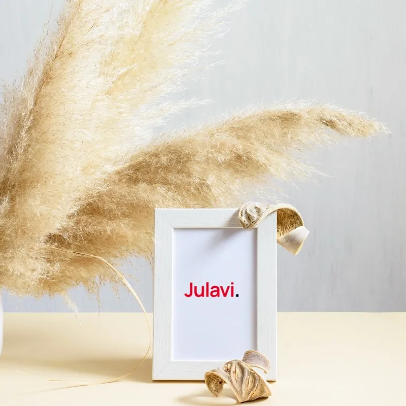 Julavi Media brand mockup
