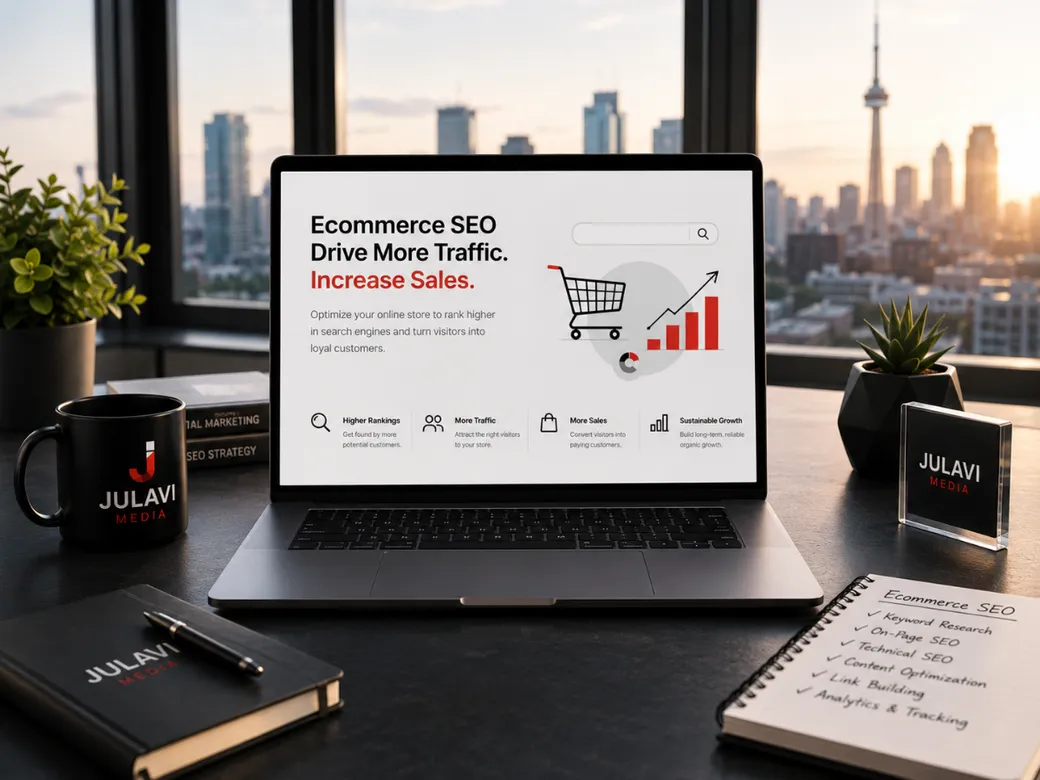 Ecommerce store mockup