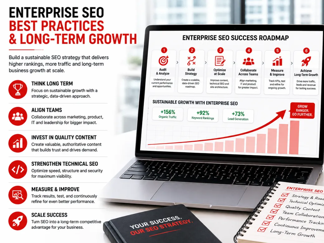 Enterprise dashboard mockup