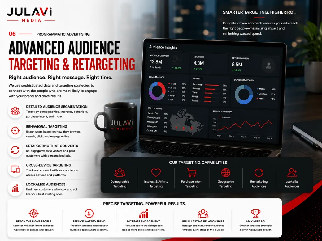 Cross-device retargeting mockup