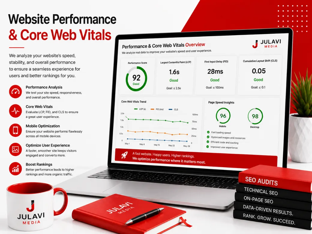 Analytics mockup